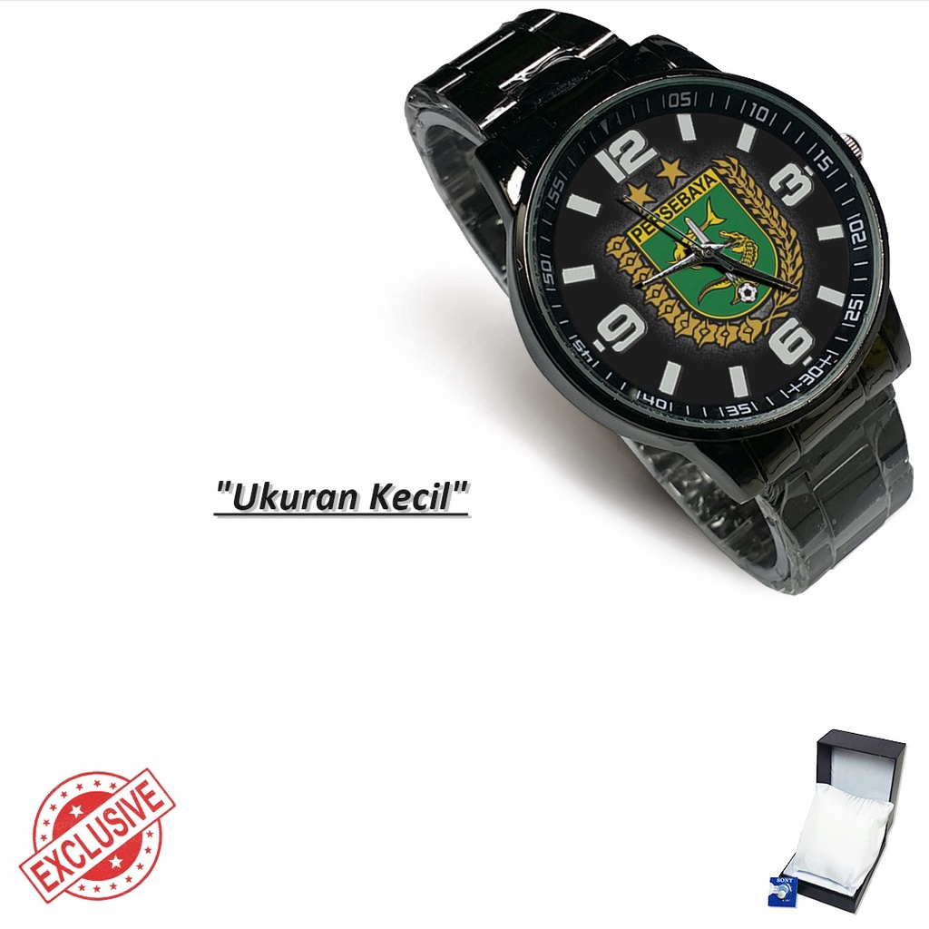 Jam Tangan Rantai Couple PERSEBAYA 3 (Keren)