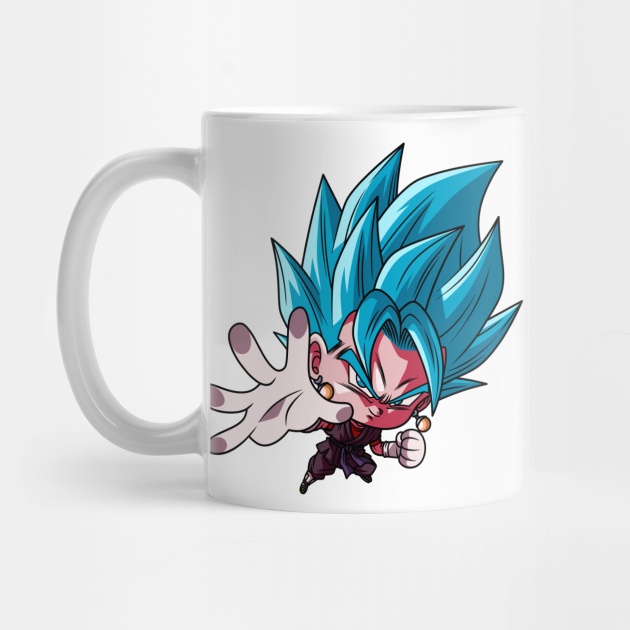 Mug Motif Chibi Potara Black Fusion