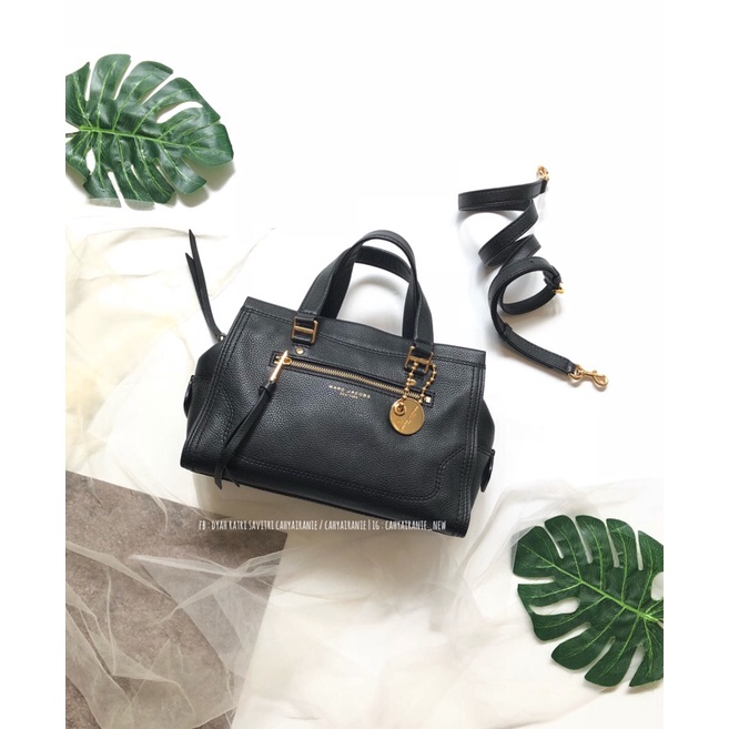 Marc Jacobs Cruiser Black Satchel Preloved