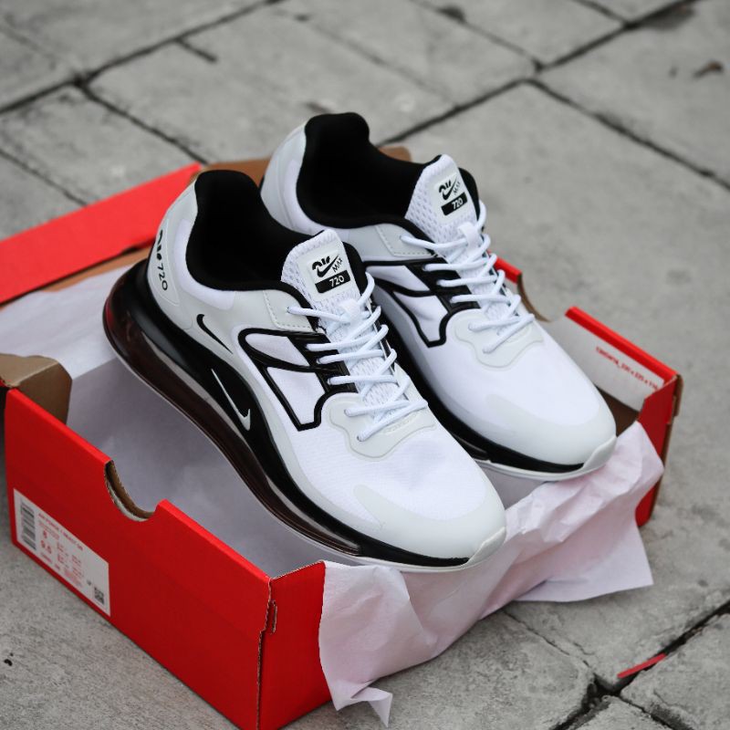 Nike airmax 720 rng white black / Sepatu nike airmax / Sepatu pria