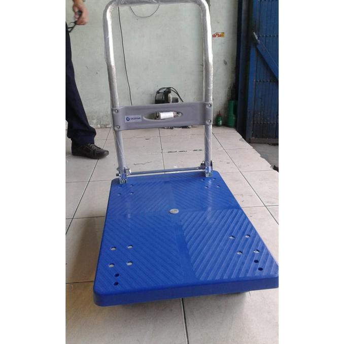 GESTAR TROLLY DORONG HEAVY DUTY 150KG - KERETA DORONG BARANG - TROLI DISKON
