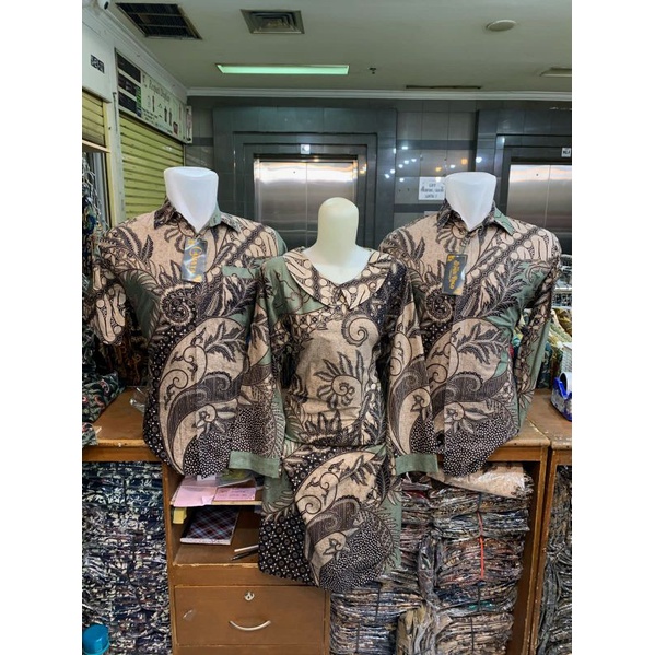 Baju Batik Pria Katun Premium Pendek and Panjang Seragam Motif Terbaru size M L XL XXL