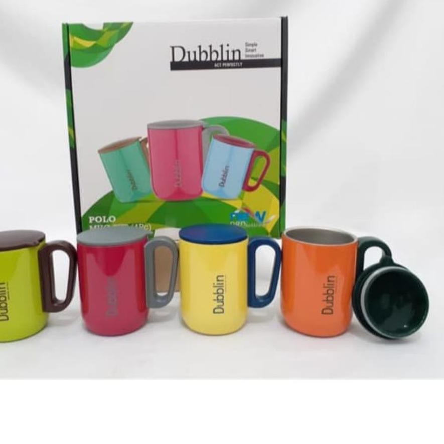 Langsung Order Mug gelas cangkir tahan panas 220 ml dubblin*