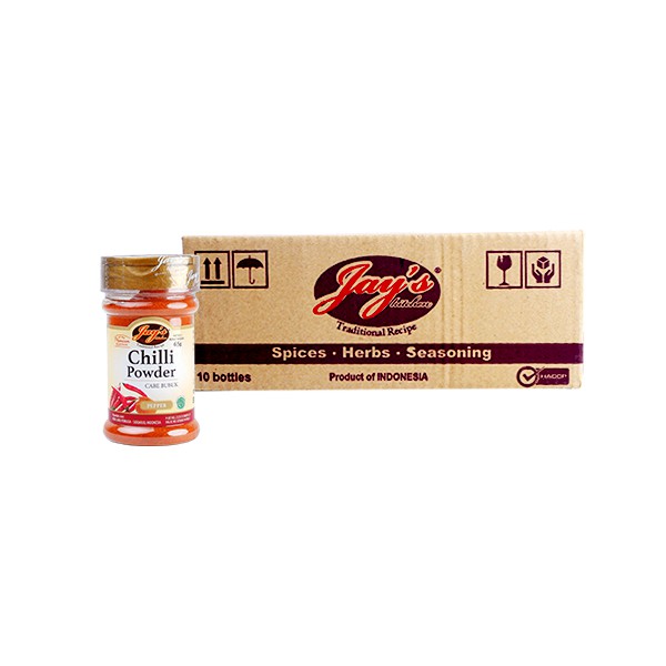 

Jay's Chili Powder - Box Isi 10