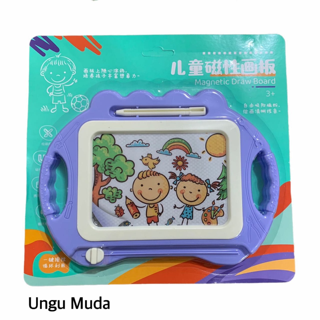 [Jualsemua18]Mainan Edukasi Anak Papan Tulis Magnetic / Mainan Meja Gambar Magnetic / Magnetic Drawing Board