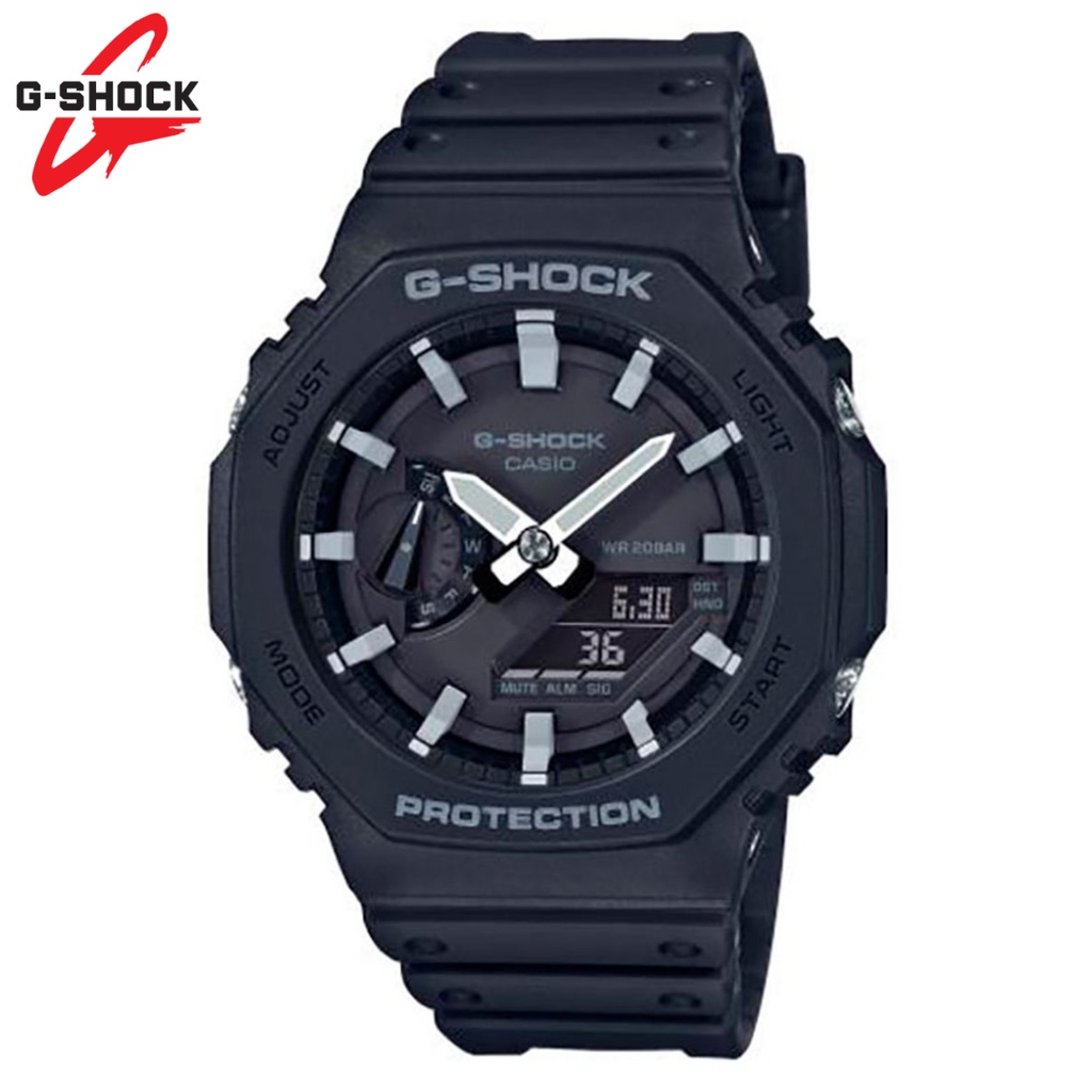 Casio G-Shock GA2100 GA-2100-4A GA-2100-1A Unisex Jam Tangan Tahan Air Jam Tangan Olahraga Pria Jam Tangan Kasual Wanita