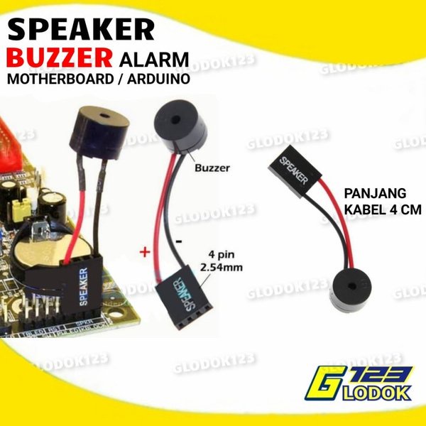 Speaker Motherboard Arduino Buzzer Alarm Komputer PC BIOS Beep Codes