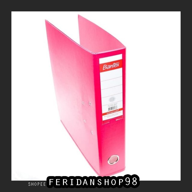 

FS1256 BINDER ORDNER BANTEX 1465-19 ATK PINK FOLIO 7 CM BY FERIDANSHOP98
