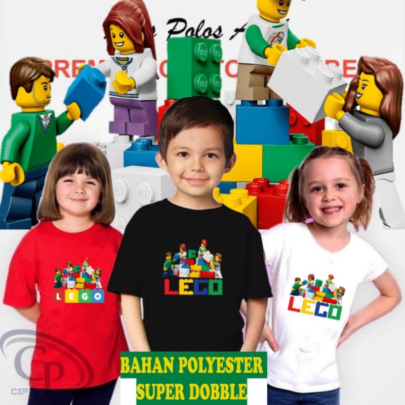 kaos Anak Baju Anak/Kaos Sablon/Lego/Kaos distro Kaos Anak laki laki Kaos Anak Perempuan