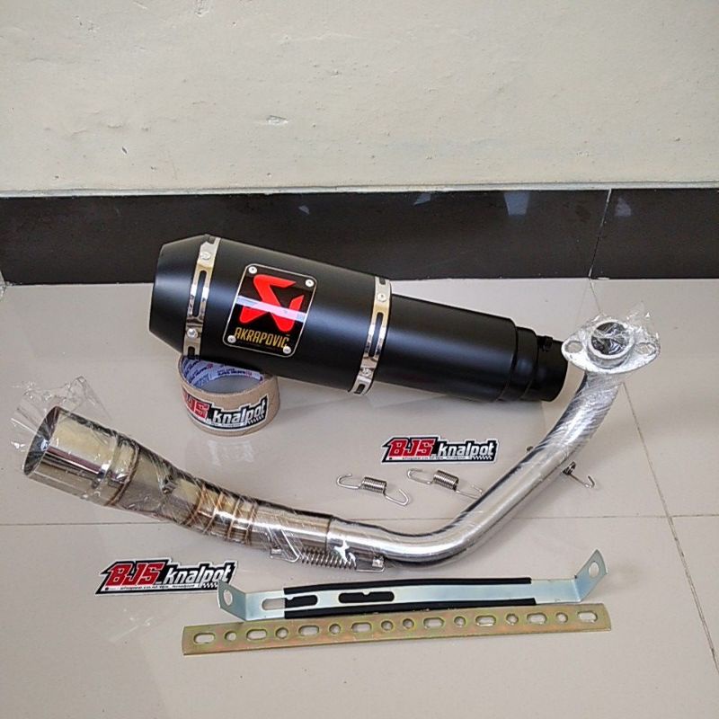 Knalpot akrapovic Nmax Aerox 155 Vario Beat street Scoopy new Xride mio soul Adv pcx Genio-Doff-scoopy new 2021