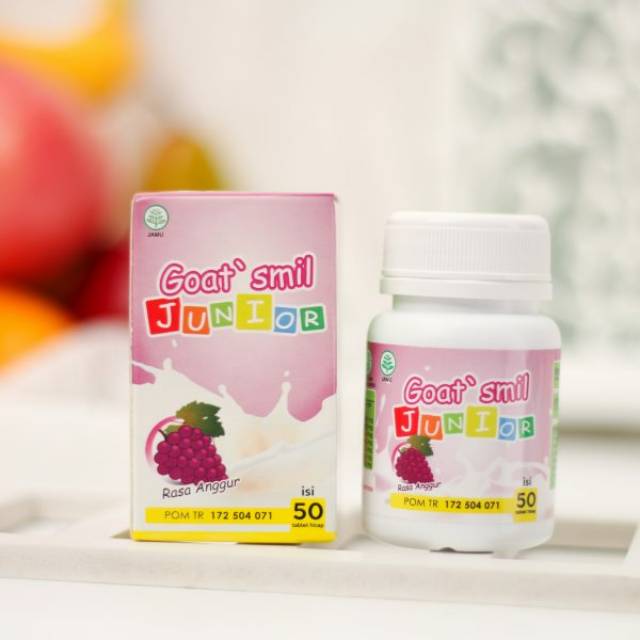 

Herbamil Goats Milk Junior Rasa Orange Permen Susu Kambing Etawa Tablet