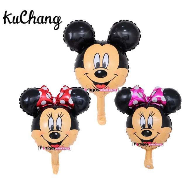 BALON FOIL KEPALA MINNI &amp; MICKEY mini