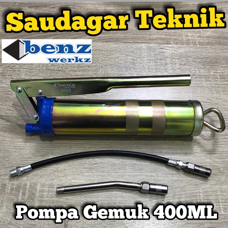 Grease Gun 400 CC Pompa Gemuk Tangan 400 gr Pompa Stempet