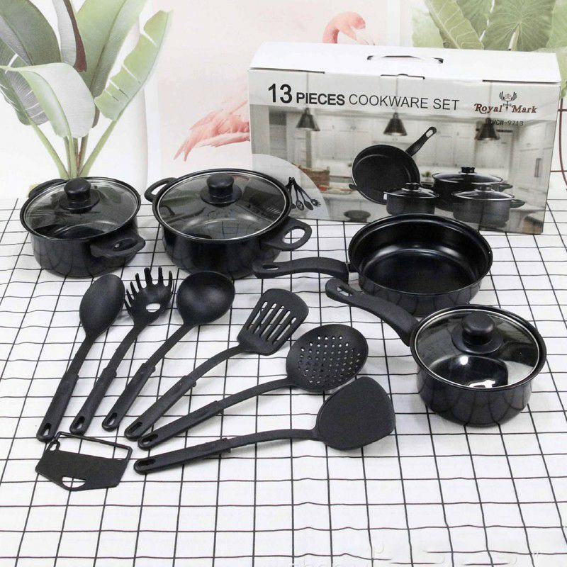 COOKWARE ROYAL MARK/COOKWARE SET ISI 13PICES/COOKWARE SET/ALAT MASAK ANTI LENGKET-2
