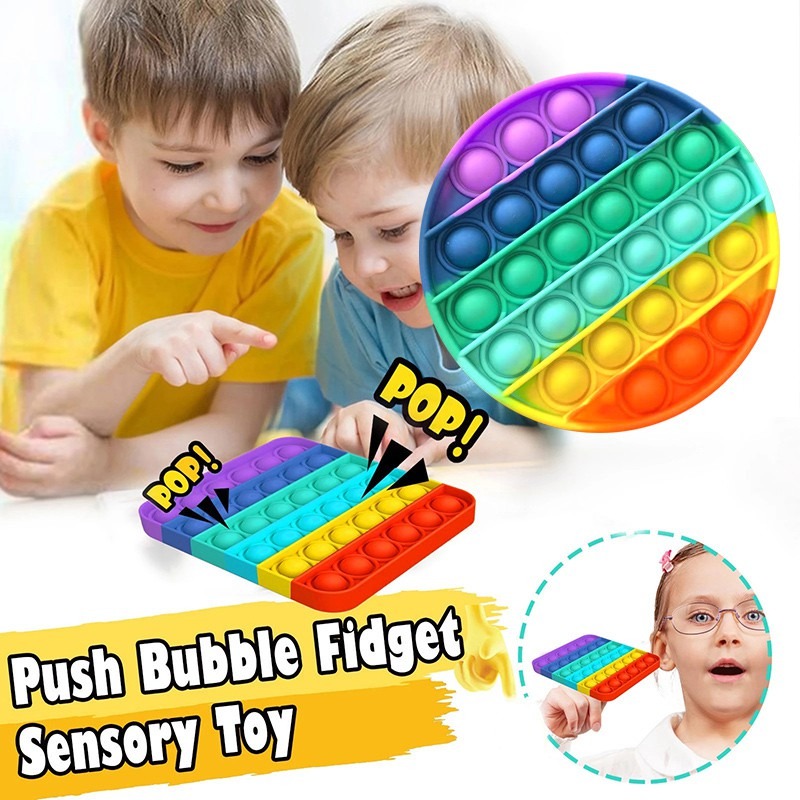 Push Pop It Bubble Mainan Anak Fidget Toy