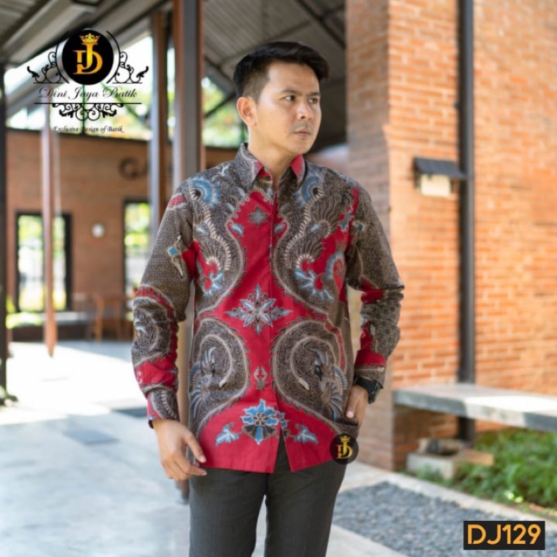 KEMEJA BATIK PRIA PREMIUM LAPIS FURING HALUS KEMEJA KANTORAN BATIK PEKALONGAN