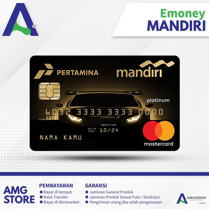 Kartu E-money Mandiri Custom Credit Card Platinum