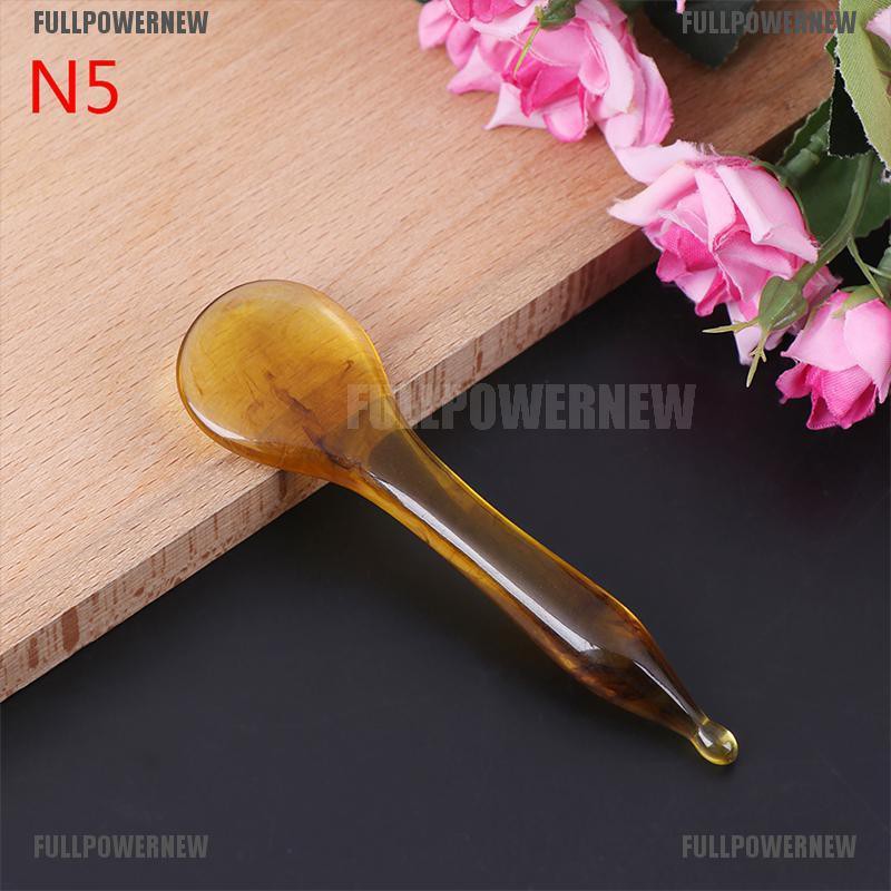 [flid] Sisir Pijat Wajah / Leher Bahan Resin Beeswax untuk Relaksasi / Kesehatan