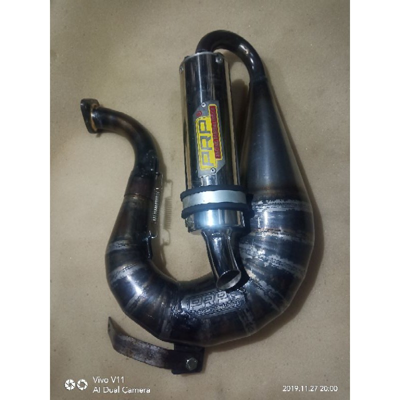 KNALPOT VESPA CORSA  /EXHAUST VESPA PRP VESPA CORSA MATIC