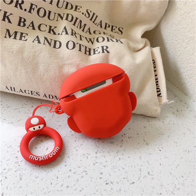 AIRPODS CASE PRO 1 2 MARIO MICKEY MINIE Badzmaru DINO KARAKTER KARTUN LUCU