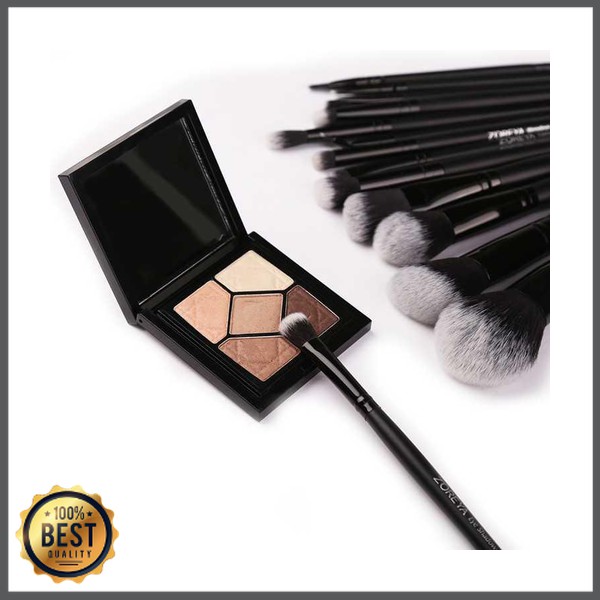 TG-Ak078 Zoreya Brush Make Up 15 Set dengan Pouch - ZZ15