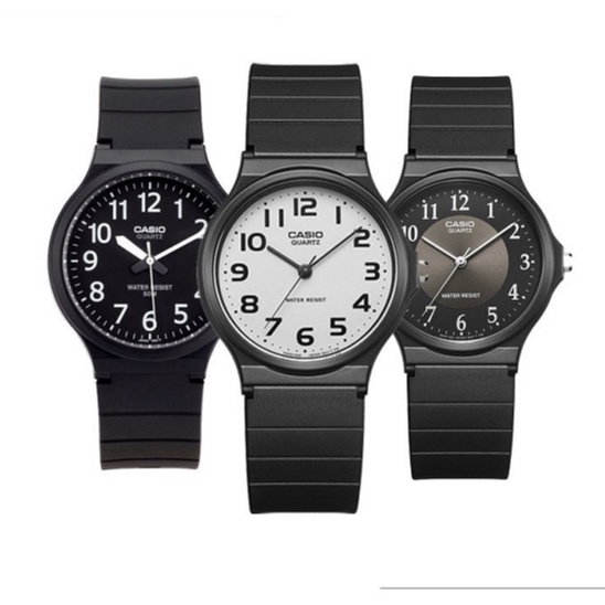 [Terlaris] jam tangan wanita CASIO ANALOG MQ-240-7B jam tangan bulat kecil