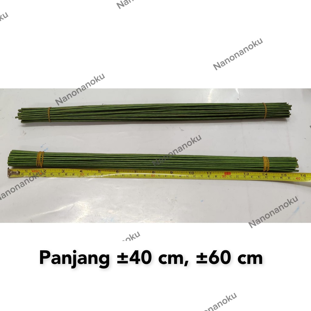 [Per 10] Kawat Tangkai/Bunga/Batang/Florist 40 cm