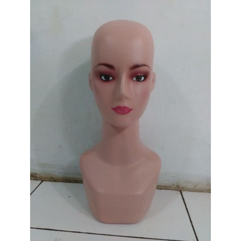 Display Jilbab Patung Kepala Manekin Hijab Patung Kepala Manekin Plastik