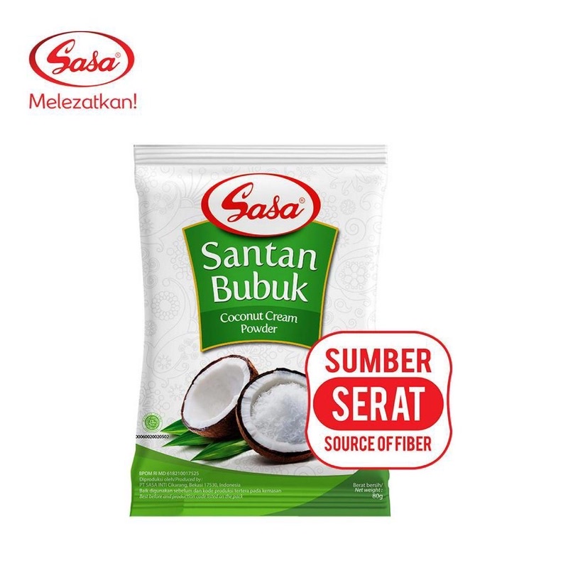 

Sasa Santan Bubuk 75g