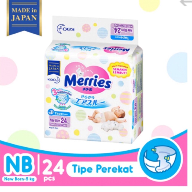 

Merries Tape NB 24