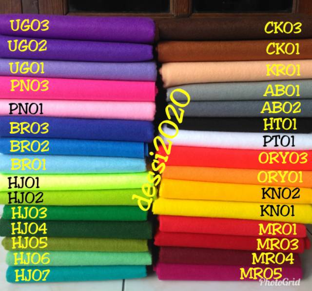 Kain Flanel Meteran