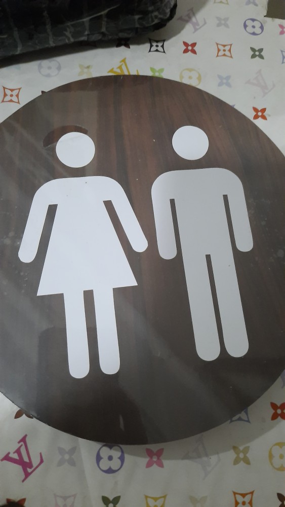 Logo Kamar Mandi Papan Tanda Wc