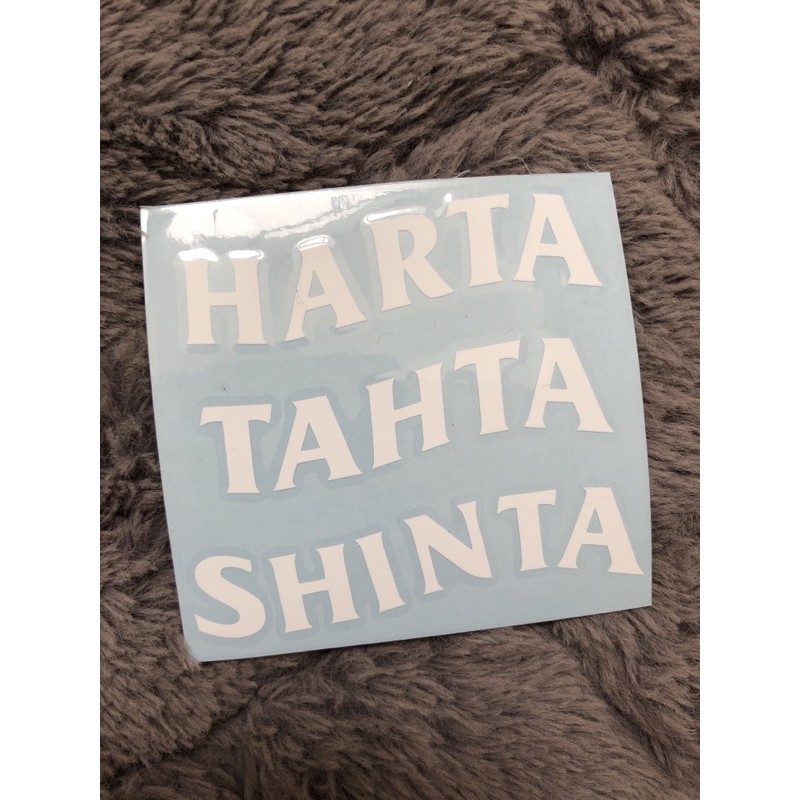 

Cutting Sticker harta tahta Shinta