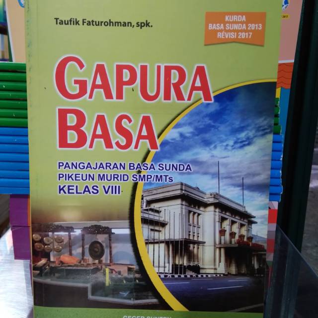 Buku Gapura Basa Kelas Viii Bahasa Sunda Kelas 2 Smp Shopee Indonesia