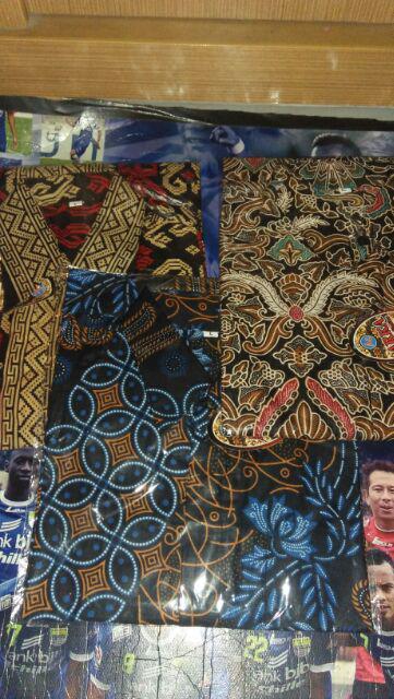 Promo Big Sale99 Bswart Batik Hrb026 Kenongo Hem Pendek Padi Pekalongan M L Xl Batik Pria Murah Mode