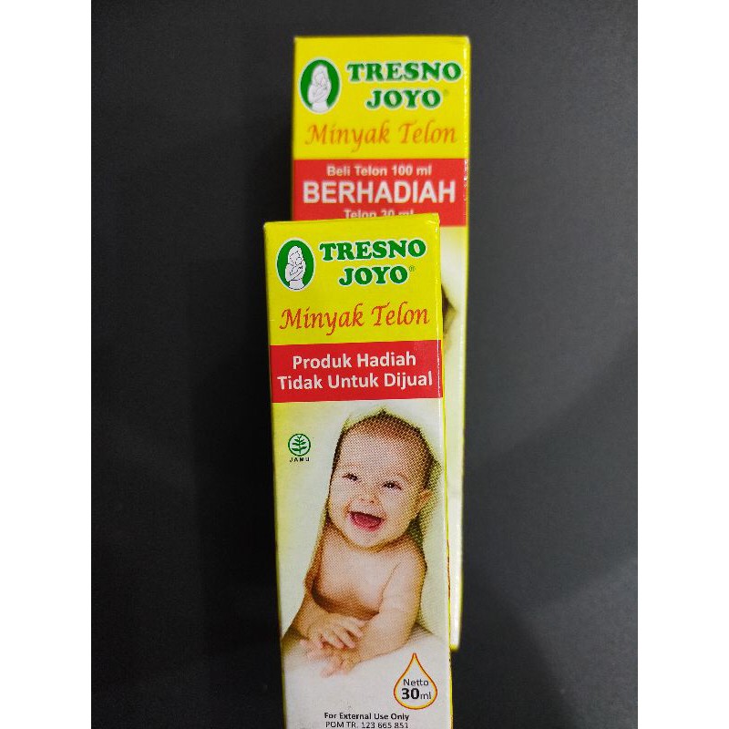 tresno joyo minyak telon 100 ml (berhadiah telon 30ml)