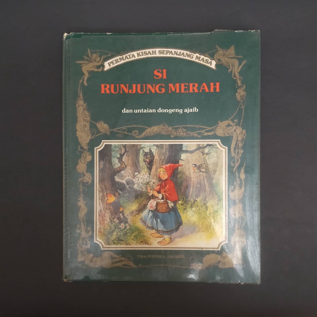 Buku Tony Wolf Permata Kisah Sepanjang Masa Si Runjung Merah