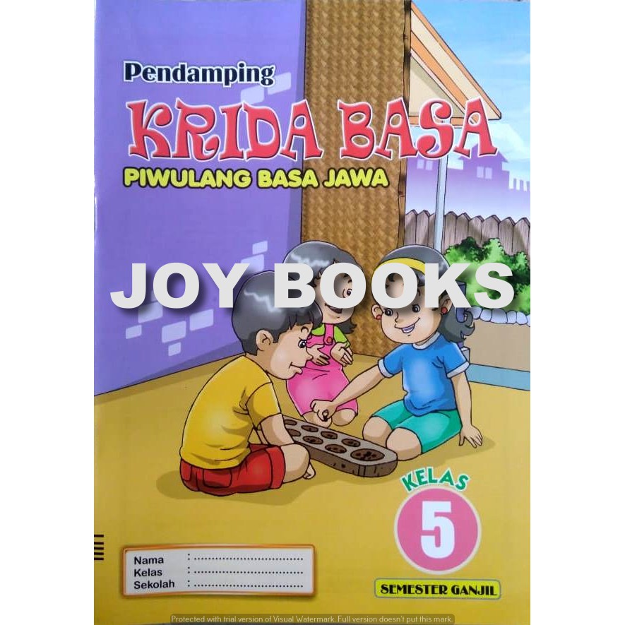 Buku Lks Pendamping Krida Basa Piwulang Basa Jawa Sd Kelas 1 2 3 4 5 6 Shopee Indonesia