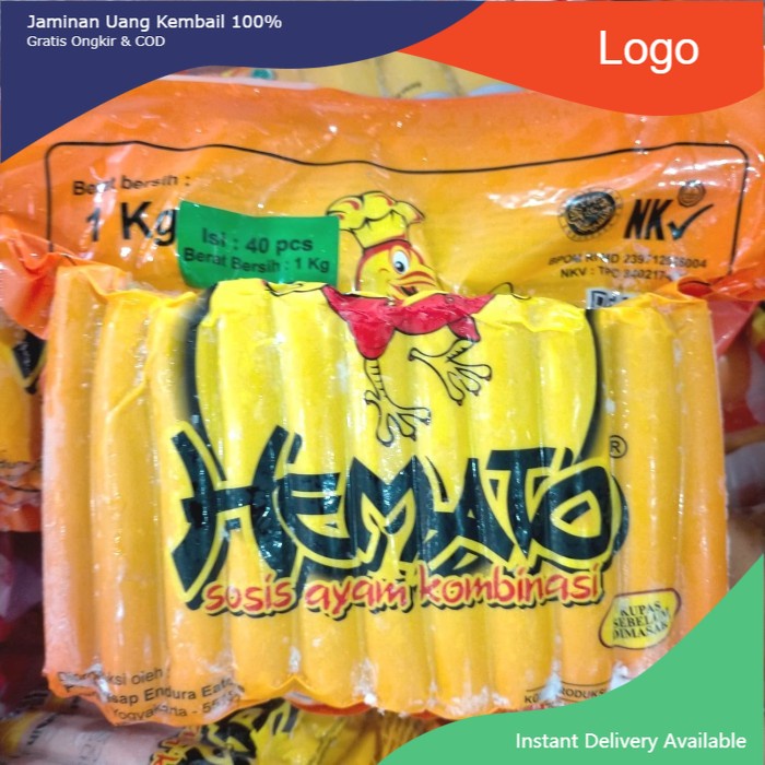 

Hemato Sosis Ayam 1kg (40 pcs)