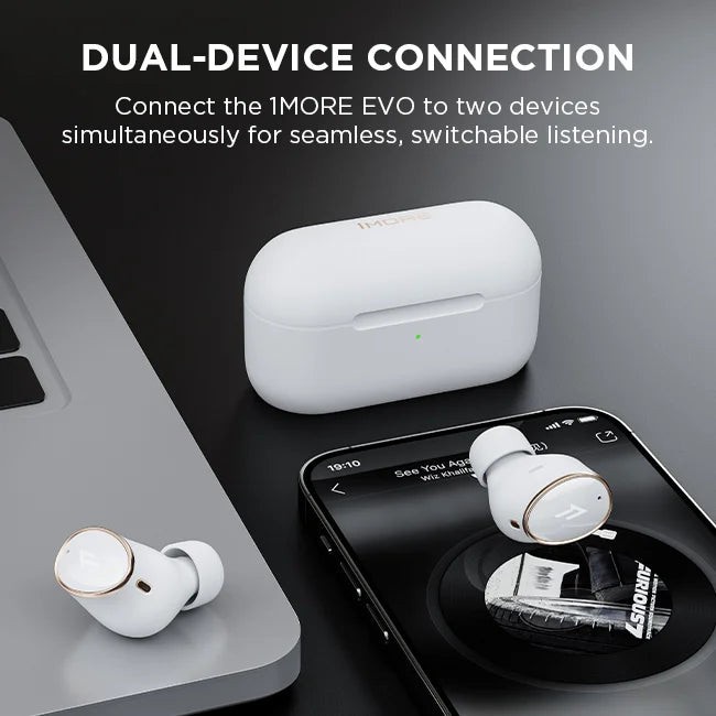 1MORE EVO TWS ANC HiRES Certified bluetooth earphone