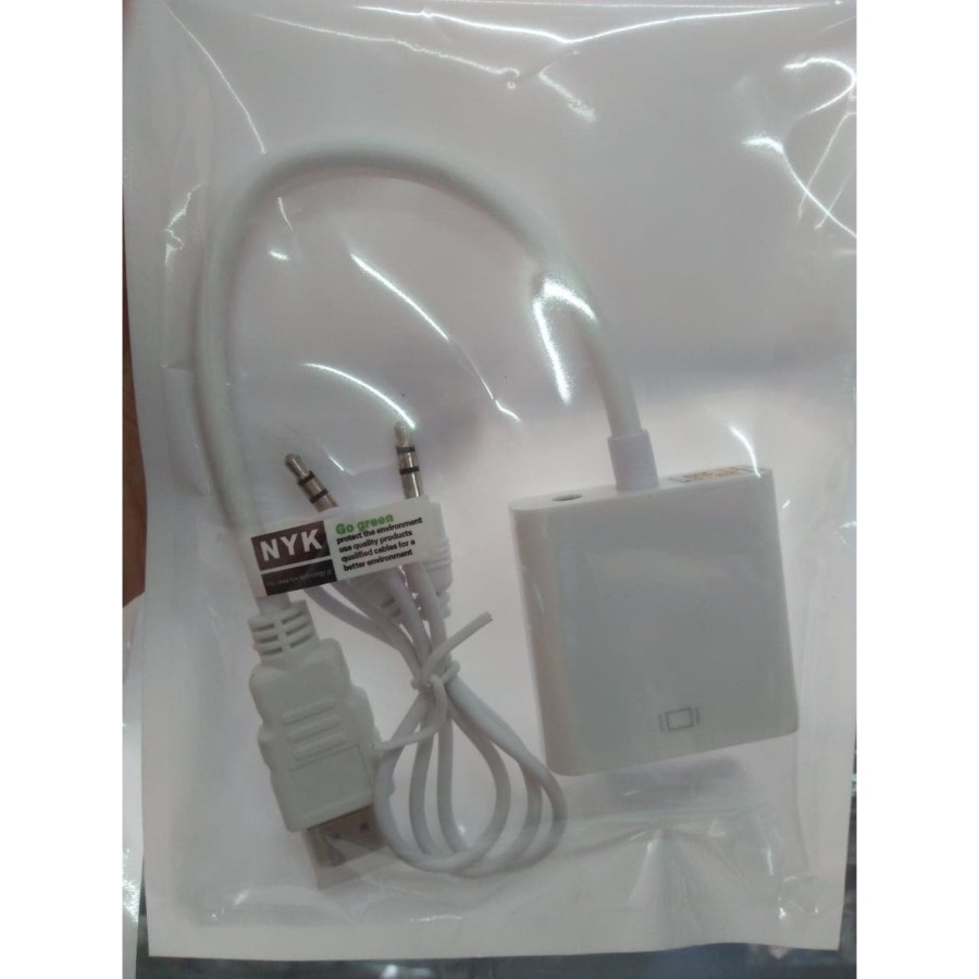 NYK Converter Kabel HDTV To  VGA and Audio