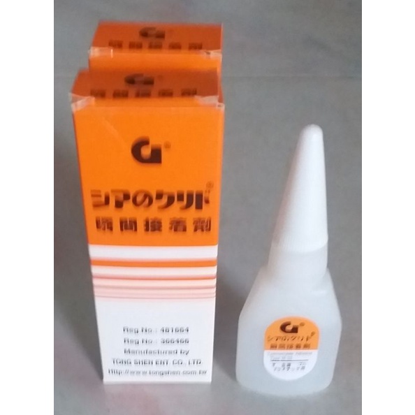 

Lem G korea cair lengket super asli/lem setan original