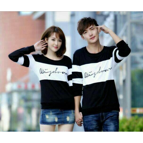 Kaos polos Raglan Lengan Panjang anak /dewasa /Kaos Reglan couple ibu anak polos ( ABU - KUNING )3