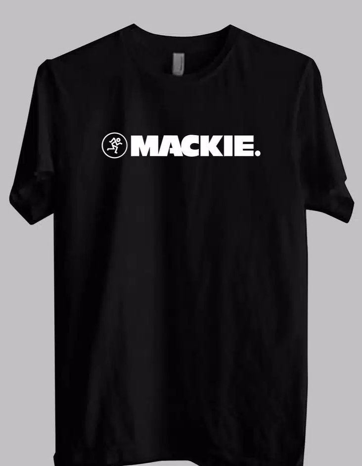 T-Shirt Kaos Mackie / Kaos Sound System / Kaos Audio Mackie