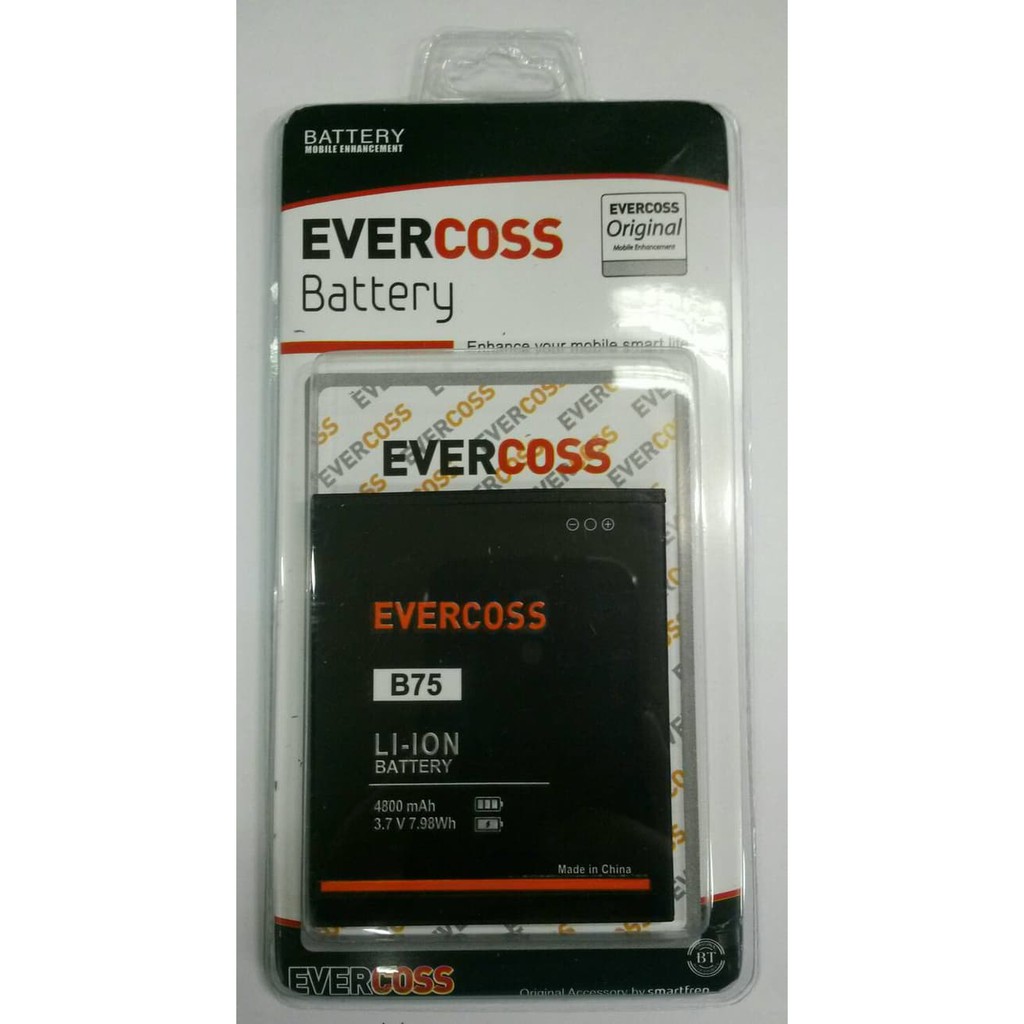 Baterai evercoss B75 /batre/battery