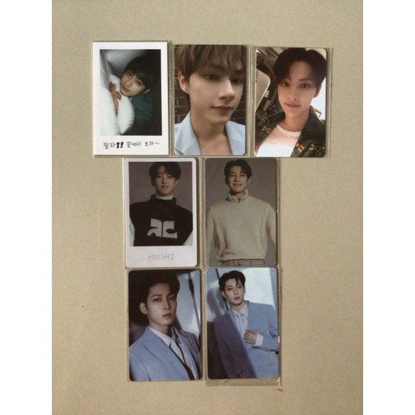 PC SEVENTEEN JUN HOSHI WONWOO CARGEN INCONPLETE HENGGARAE