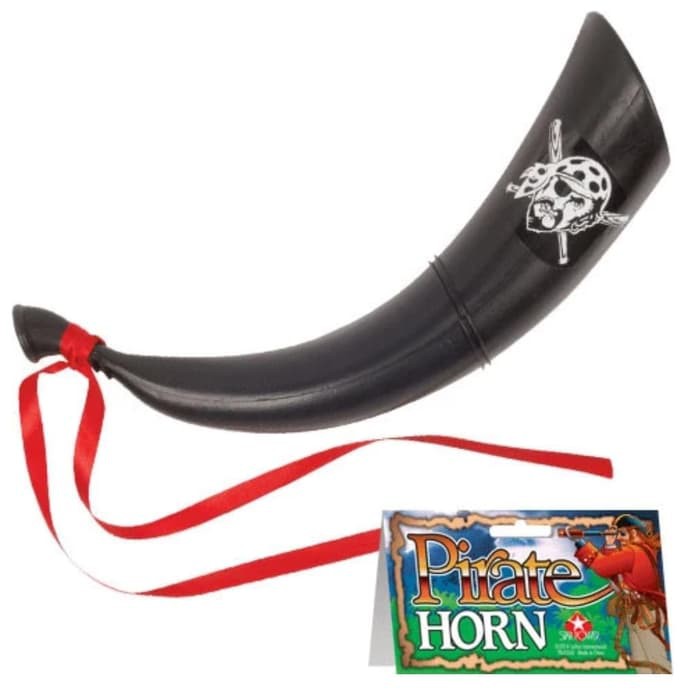 PIRATE HORN halloween props PIRATE COSTUME WEAPON peluit BAJAK LAUT