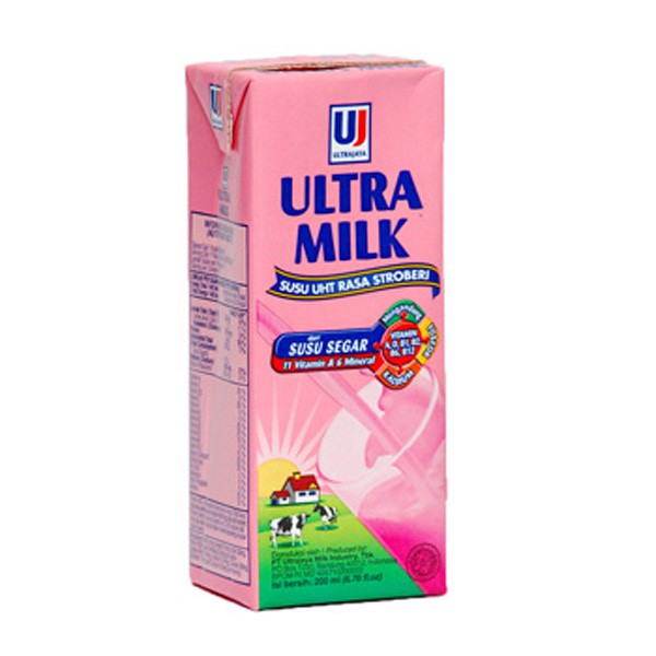 

Ultra Milk Slim Strawberry 200ml Tta - Farmers Market