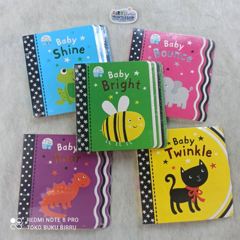 boardbook import BBW - baby look - baby Shine / baby Roar / baby twinkle / baby bounce / baby bright
