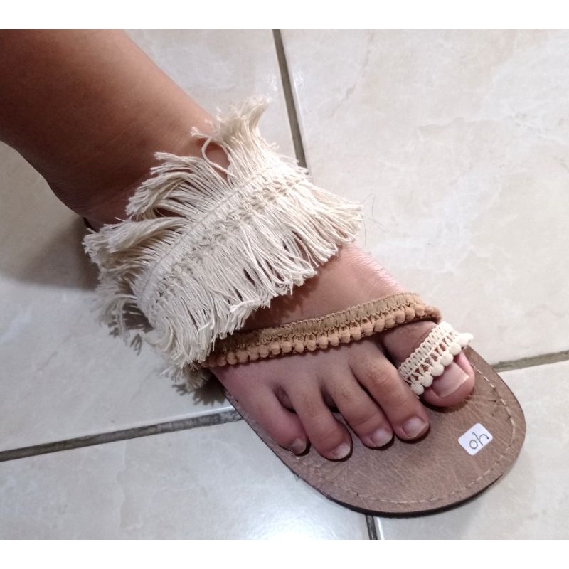 Thumb Rumbai / sandal bohemian /sandal macrame /boho sandal / sandal etnik / ethnic slippers /sandal